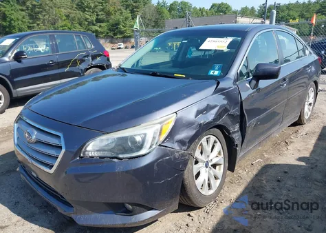 2015 Subaru Legacy 2.5I Premium из США, поврежденный, VIN 4S3BNAD64F3027241
